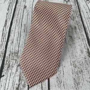 Bergamo New York orange & blue Tie